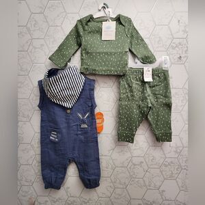 Lot of two Baby Boy's Easter Clothes Bundle,  Size 3-6 months